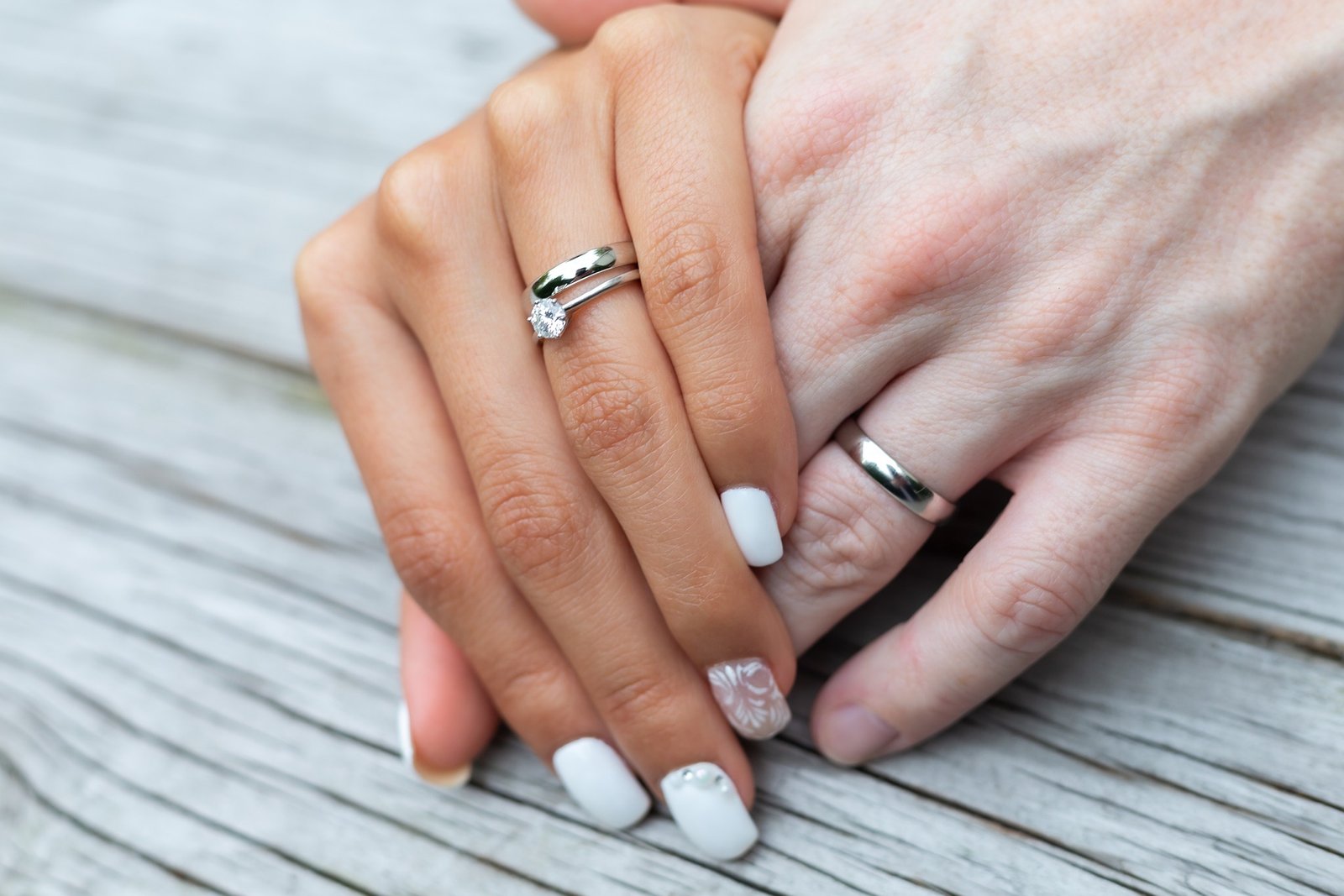 Engagement Platinum Ring