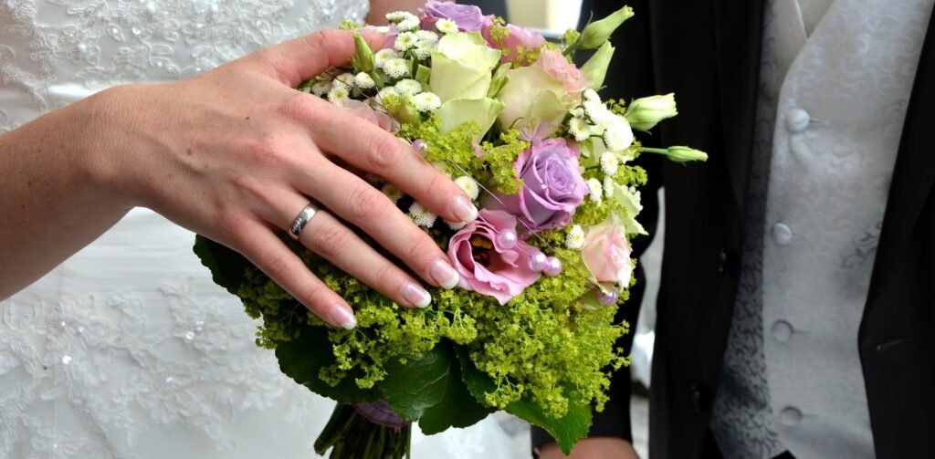 Bead Set Diamond Wedding Ring