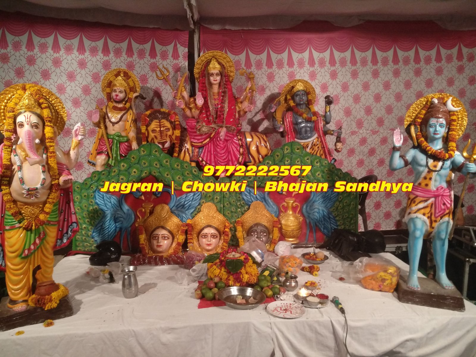 Live Jagrata Mata Sherawali Ka Hindu Devotional Religious Event Organiser Jaipur