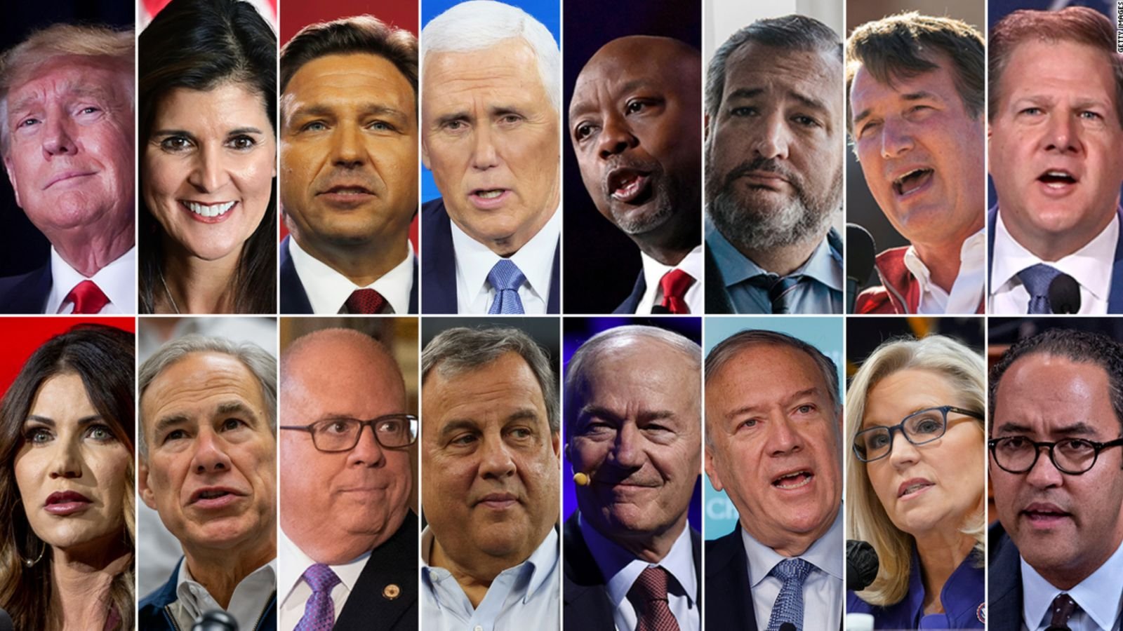 United States 2024 Presidential Candidates Democratic Republican