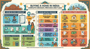 Buying a Home in India: Complete Checklist, Process & Red Flags to Watch