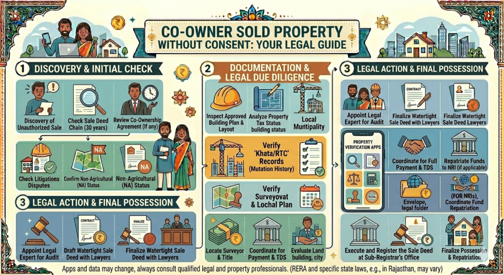 Co-owner Sold Property Without Consent