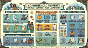Co-owner Sold Property Without Consent – सह-स्वामी ने बिना सहमति के प्रॉपर्टी बेच दी, अब क्या करें?