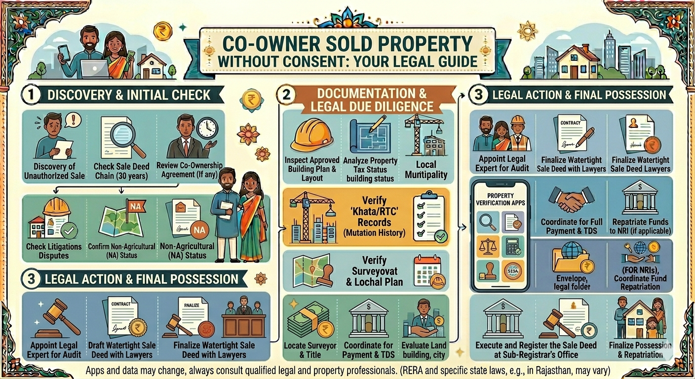Co-owner Sold Property Without Consent