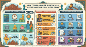 How to Buy a House in India 2026: Budget, Brokers & Legal Due Diligence