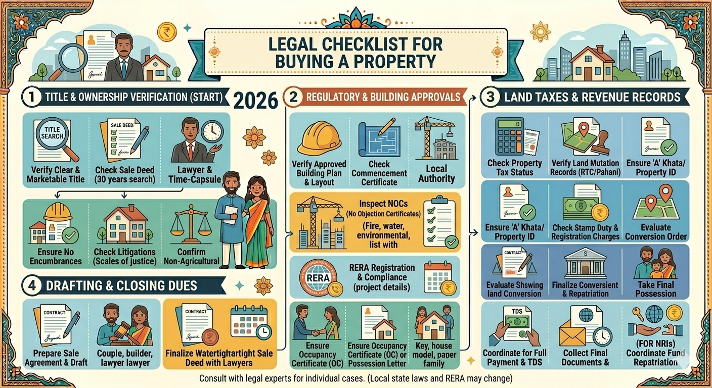 Legal Checklist for Buying a Property