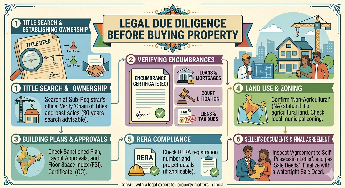 Legal Due Diligence Before Buying Property 