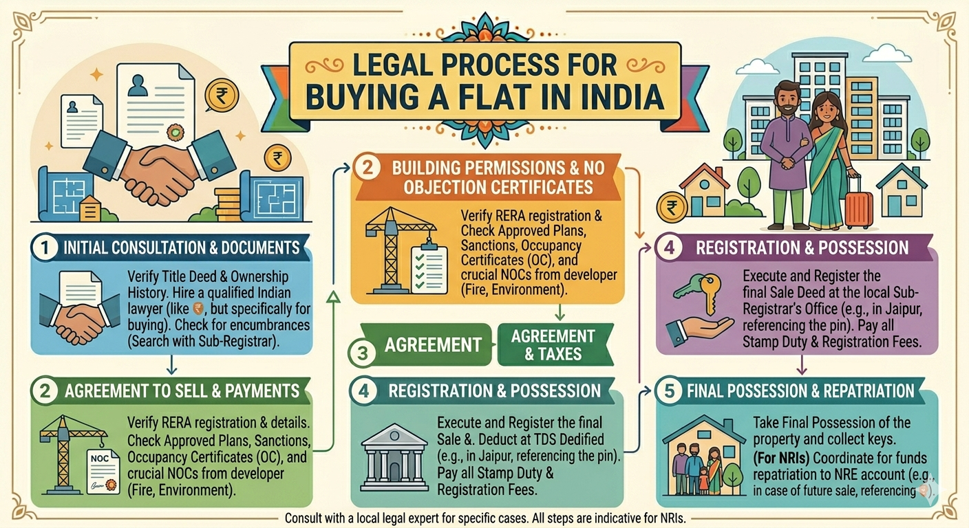 Legal Process for Buying a Flat in India