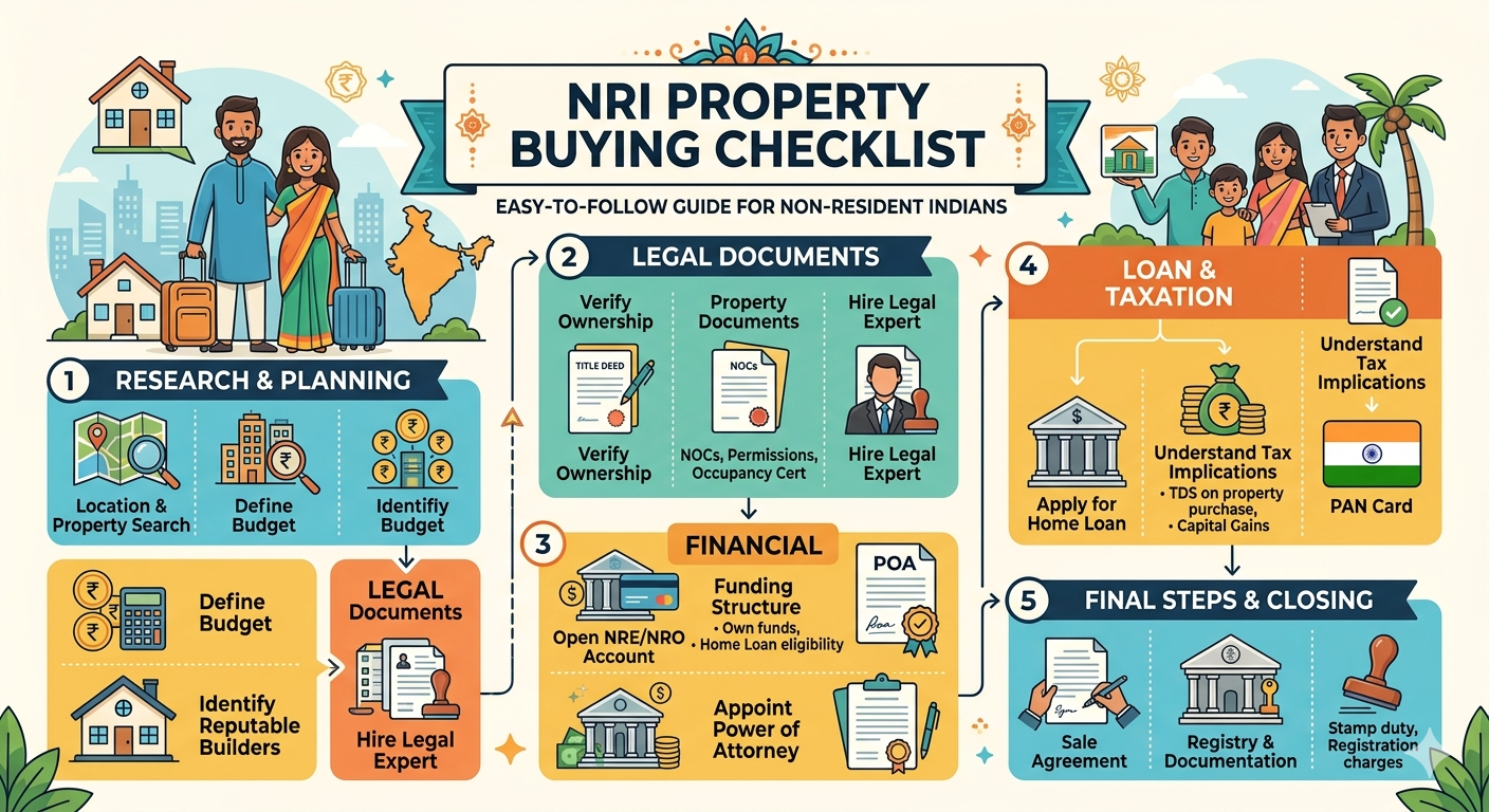 NRI Property Buying Checklist