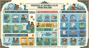 Process of Buying a Flat from Builder: Complete Step-by-Step Guide for Safe Purchase in India