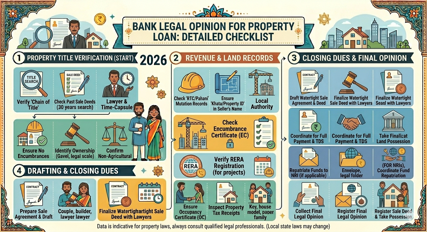 Property Loan ke liye Bank Legal Opinion